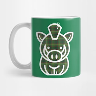 Tartan Armagh Pig Mug